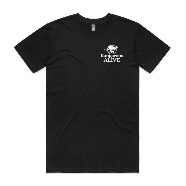 World Kangaroo Day men's T-Shirt logo front WKD back Thumbnail
