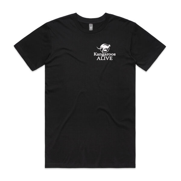 World Kangaroo Day 2026 men's T-Shirt logo front WKD back Thumbnail
